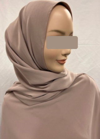 Hijab cape avec châle intégré