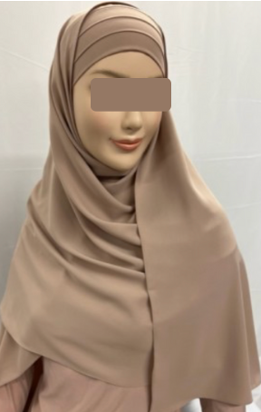 3 ply Medina silk hijab