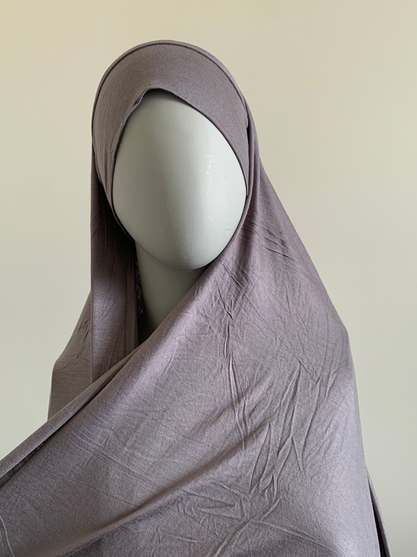 Hijab prêt à enfiler simple tout viscose