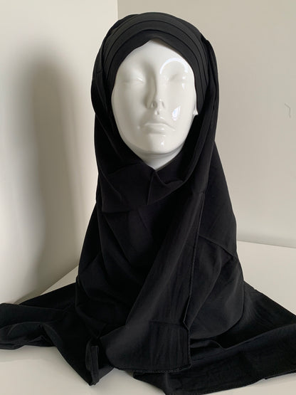 3 ply Medina silk hijab