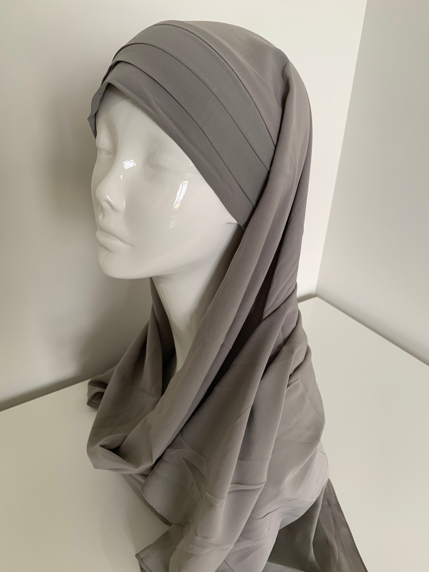 3 ply Medina silk hijab