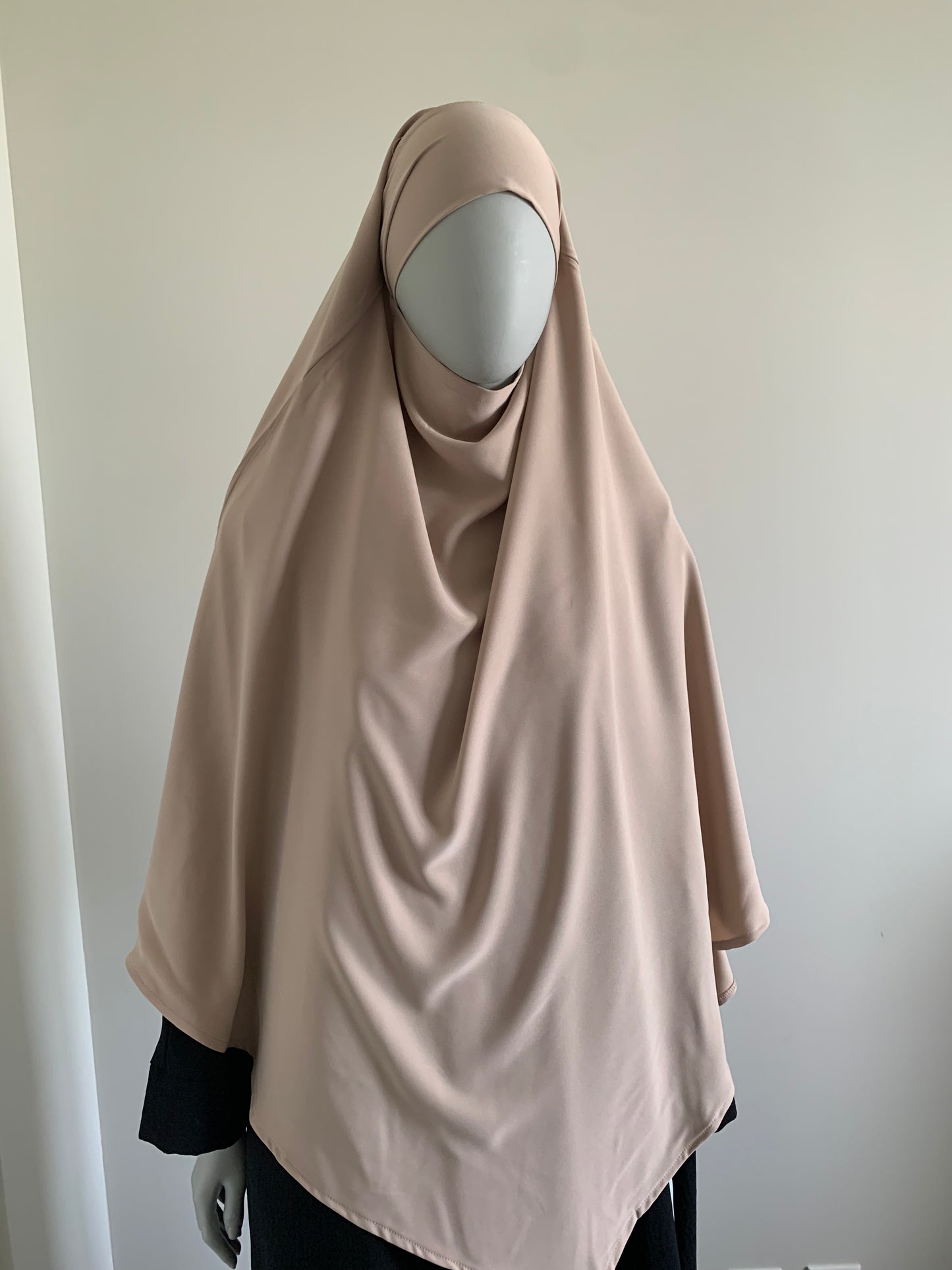 Khimar 2 voiles soie de médine